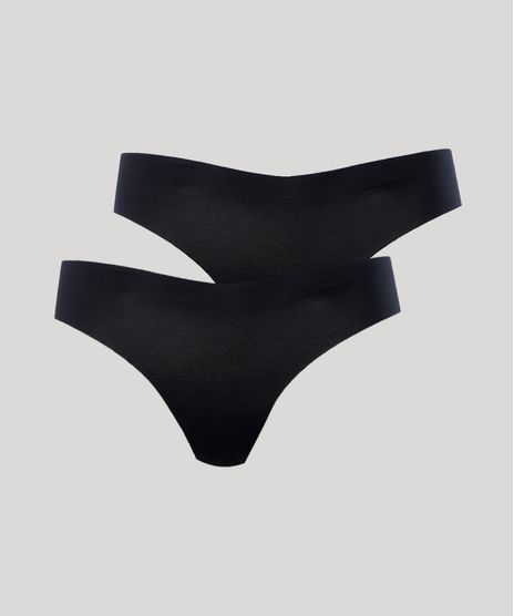 Kit-de-2-Calcinhas-Biquini-Sem-Costura-Preto-9870010-Preto_1