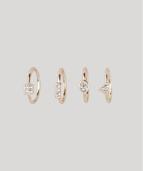Kit-de-4-Aneis-Femininos-Geometrico-com-Strass-Dourado-9761511-Dourado_1