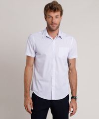 Camisa-Social-Masculina-Comfort-Listrada-com-Bolso-Manga-Curta-Lilas-9508845-Lilas_1