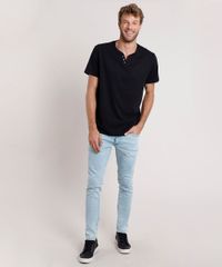 Camiseta-Masculina-Basica-Manga-Curta-Gola-Portuguesa-Preta-9717069-Preto_3