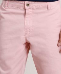 Bermuda-de-Sarja-Masculina-Reta-Alfaiatada-Rosa-9778933-Rosa_2