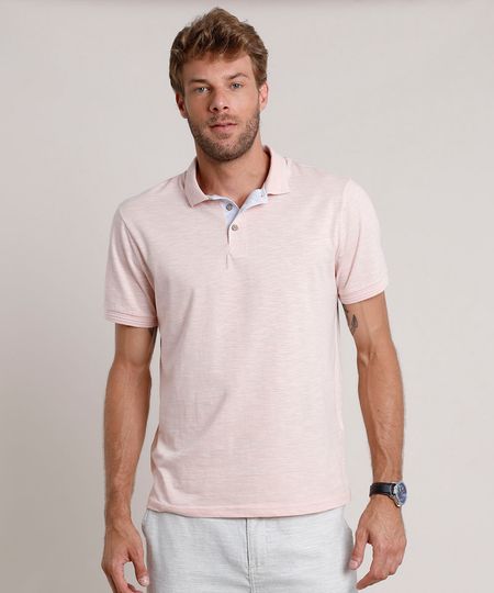 Polo-Masculina-Comfort-Fit-Flame-Manga-Curta-Rose-9824123-Rose_1