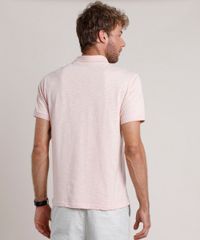 Polo-Masculina-Comfort-Fit-Flame-Manga-Curta-Rose-9824123-Rose_2