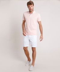 Polo-Masculina-Comfort-Fit-Estampada-Mini-Print-Geometrica-em-Piquet-Manga-Curta-Rose-9726080-Rose_3