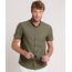 Camisa-Masculina-Tradicional-com-Bolso-Manga-Curta-Verde-Militar-9729902-Verde_Militar_1