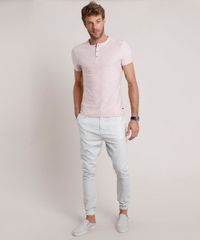Camiseta-Masculina-Slim-Fit-Manga-Curta-Gola-Portuguesa-Rosa-Claro-9806201-Rosa_Claro_3