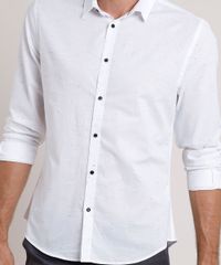 Camisa-Social-Masculina-Slim-Mescla-Manga-Longa-Branca-9657388-Branco_5