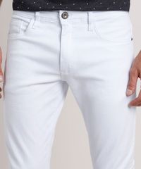 Calca-de-Sarja-Masculina-Slim-Branca-9778351-Branco_2
