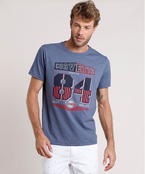 Camiseta-Masculina-Corvette-Manga-Curta-Gola-Careca-Azul-9832872-Azul_1