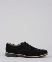 Sapato-Social-Masculino-Oneself-em-Suede-Preto-9888886-Preto_1