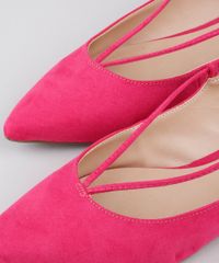 Sapatilha-Feminina-Via-Uno-Aberta-Bico-Fino-em-Suede-com-Tiras-Rosa-9840214-Rosa_2