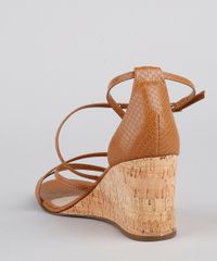Sandalia-Feminina-Oneself-Anabela-com-Textura-de-Cobra-Caramelo-9828427-Caramelo_3