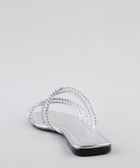 Rasteirinha-Feminina-Oneself-Metalizada-com-Strass-Prateada-9801659-Prateada_3