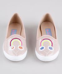 Slipper-Infantil-Molekinha-Arco-Iris-com-Brilho-Rose-9902818-Rose_4
