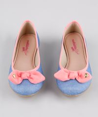Sapatilha-Jeans-Infantil-Molekinha-Bico-Redondo-com-Laco-Azul-Medio-9902827-Azul_Medio_4