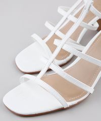 Sandalia-Feminina-Oneself-Salto-Quadrado-Medio-Texturizada-Croco-Branca-9835951-Branco_2