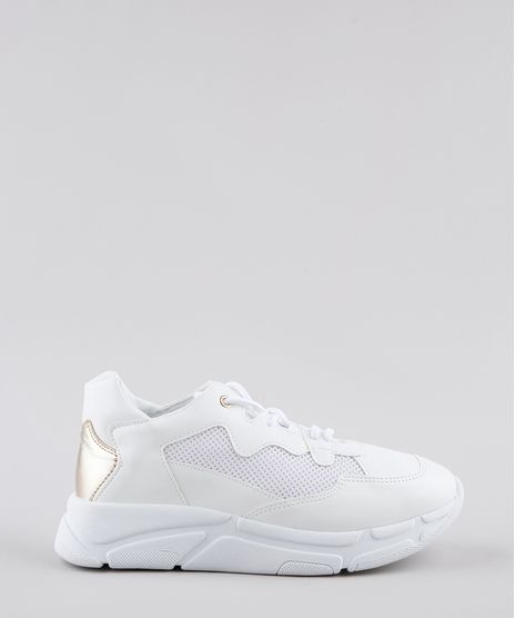 Tenis-Feminino-Oneself-Chunky-com-Recortes-Branco-9829614-Branco_1
