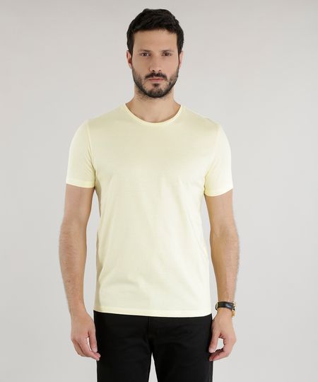 Camiseta-Basica-Amarelo-Claro-8629236-Amarelo_Claro_1 Camiseta-Basica-Amarelo-Claro-8629236-Amarelo_Claro_1