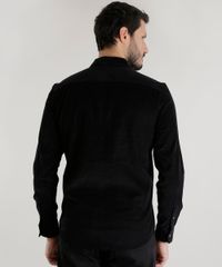 Camisa-Comfort-em-Veludo-Cotele-Preta-8455398-Preto_2