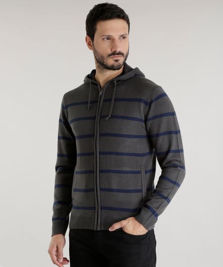 Jaqueta-em-Trico-Listrado-Cinza-8467120-Cinza_1 Jaqueta-em-Trico-Listrado-Cinza-8467120-Cinza_1