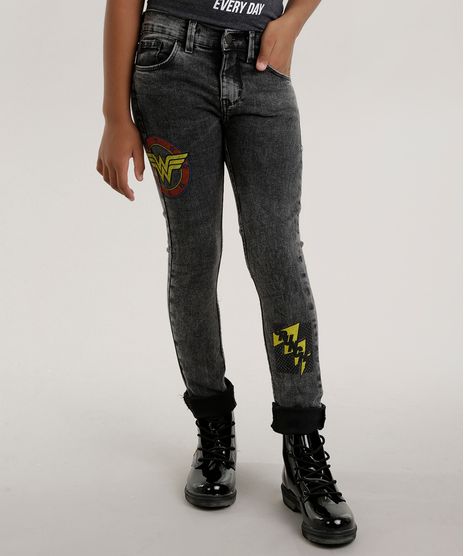 Calca-Jeans-Mulher-Maravilha-Preta-8599873-Preto_1