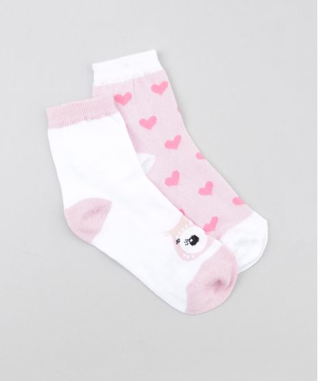 Kit-de-2-Meias-Estampadas-Multicor-8598617-Multicor_1