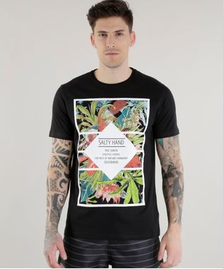 Camiseta--Salty-Hand-True-Surfer--Preta-8562349-Preto_1