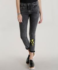 Calca-Jeans-Skinny-Mulher-Maravilha-Preta-8584603-Preto_1