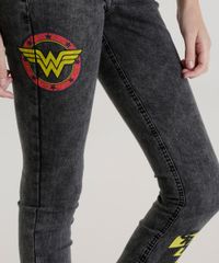 Calca-Jeans-Skinny-Mulher-Maravilha-Preta-8584603-Preto_4