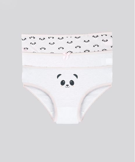 Kit-de-3-Calcinhas-Estampadas-de-Panda-Multicor-8622036-Multicor_1
