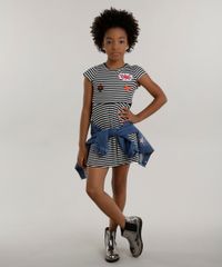 Vestido-Listrado--com-Patchs-Mulher-Maravilha-Preto-8602359-Preto_3