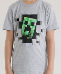 Camiseta-Minecraft-Cinza-Mescla-8326264-Cinza_Mescla_4