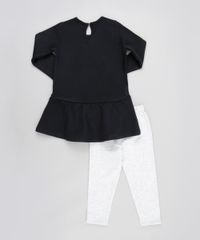 Conjunto-de-Blusa--Coracao--Peplum-Preta---Calca-em-Moletom--Cinza-Mescla-Claro-8444478-Cinza_Mescla_Claro_2