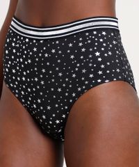 Hot-Pant-Carnaval-Estampada-de-Estrelas-Metalizada-Preta-9679395-Preto_4