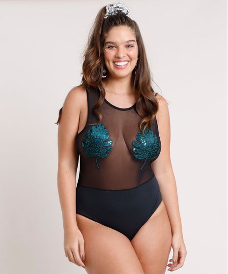 Body-Feminino-Carnaval-em-Tule-Costela-de-Adao-Sem-Manga-Preto-9800356-Preto_1