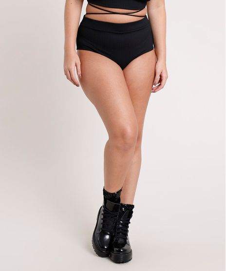 Hot-Pant-Feminino-Carnaval-Canelado-Preto-9774906-Preto_1