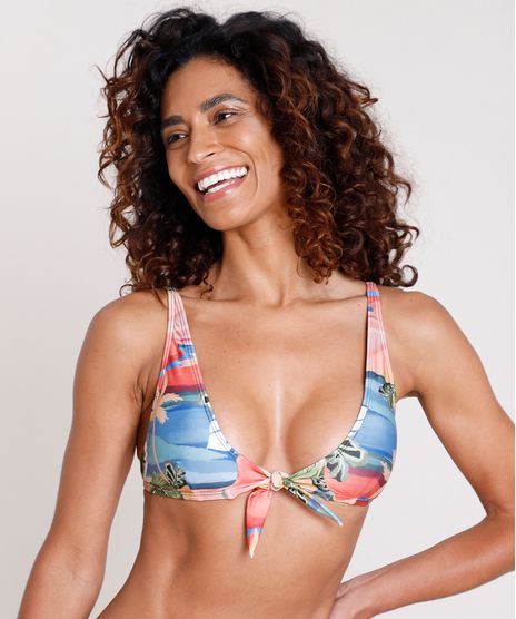 Biquini-Top-Triangulo-Estampado-Por-do-Sol-com-Bojo-Removivel-e-Protecao-UV50--Rose-9783561-Rose_1