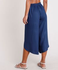 Calca-Feminina-Pantacourt-com-Transpasse-e-No-Azul-Marinho-9781314-Azul_Marinho_2