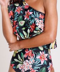 Maio-Body-Um-Ombro-So-Estampado-de-Frutas-com-Babado-Sem-Bojo-com-Protecao-UV50--Preto-9783592-Preto_4