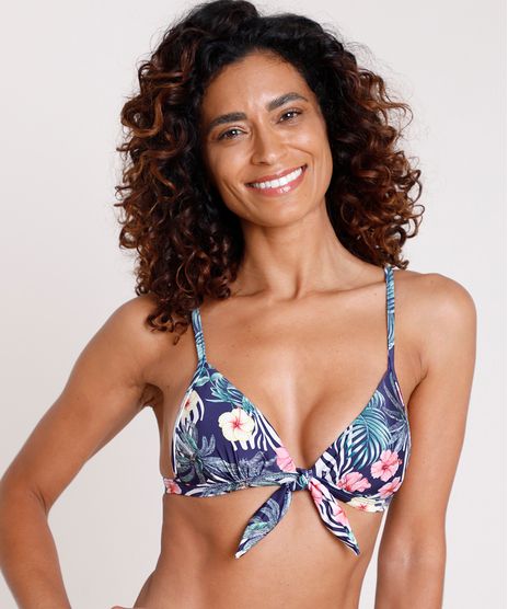 Biquini-Top-Triangulo-Estampado-Floral-Animal-Print-Zebra-com-Bojo-Removivel-e-Protecao-UV50--Azul-Marinho-9896970-Azul_Marinho_1