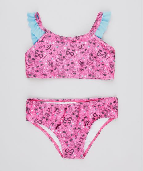 Biquini-Infantil-Estampado-LOL-Surprise-com-Babado-Protecao-UV50--Rosa-9804918-Rosa_1