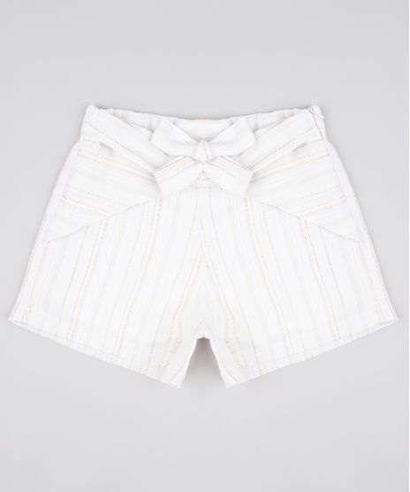 Short-Infantil-Listrado-com-Lurex-e-Laco-Bege-Claro-9752689-Bege_Claro_1