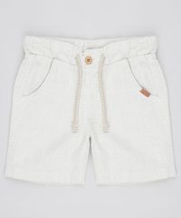 Bermuda-Infantil-Texturizada-com-Cordao-Bege-Claro-9760448-Bege_Claro_1