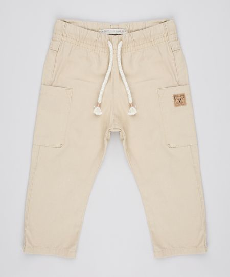 Calca-de-Sarja-Infantil-com-Bolsos-e-Cordao-Kaki-9760452-Kaki_1 Calca-de-Sarja-Infantil-com-Bolsos-e-Cordao-Kaki-9760452-Kaki_1