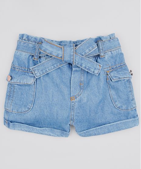 Short-Jeans-Infantil-Clochard-com-Faixa-para-Amarrar-Azul-Medio-9856818-Azul_Medio_1