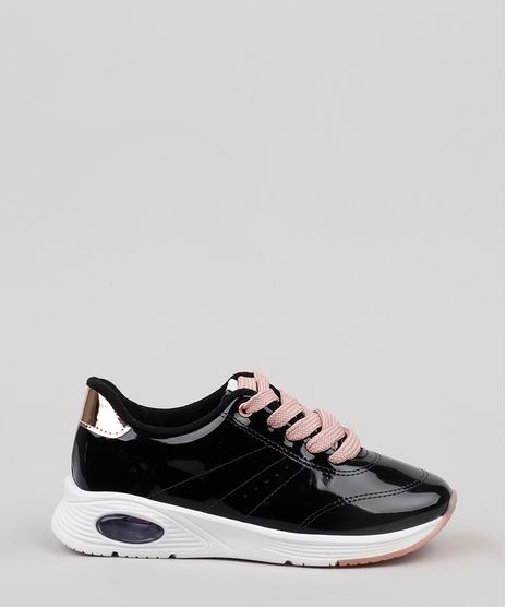 Tenis-Infantil-Molekinha-Running-em-Verniz-Preto-9902828-Preto_1