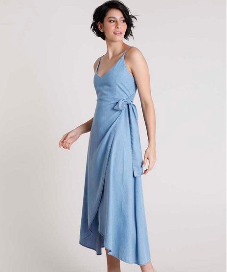 Vestido-Jeans-Feminino-Mindset-Midi-Transpassado-Alca-Fina-Azul-Claro-9891626-Azul_Claro_1