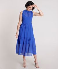 Vestido-Feminino-Mindset-Midi-com-Recortes-Sem-Manga-Gola-Alta-Azul-Royal-9901889-Azul_Royal_3