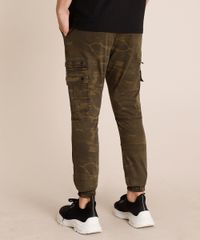 Calca-de-Sarja-Masculina-Jogger-Estampada-Camuflada-Verde-Militar-9829169-Verde_Militar_4