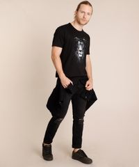 Camiseta-Masculina-Leao-Manga-Curta-Gola-Careca-Preta-9852342-Preto_3